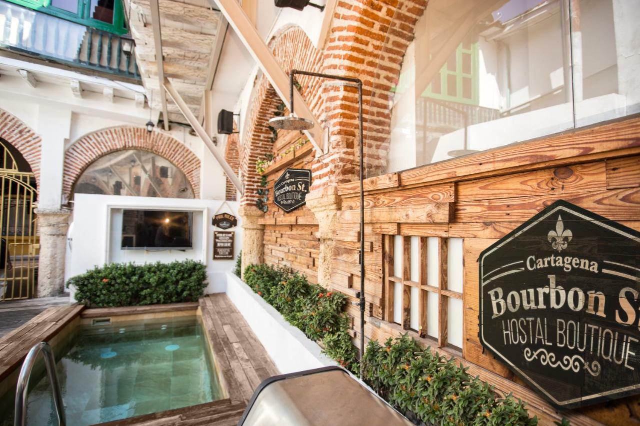 Bourbon St Hostal Boutique Cartagena Exteriör bild